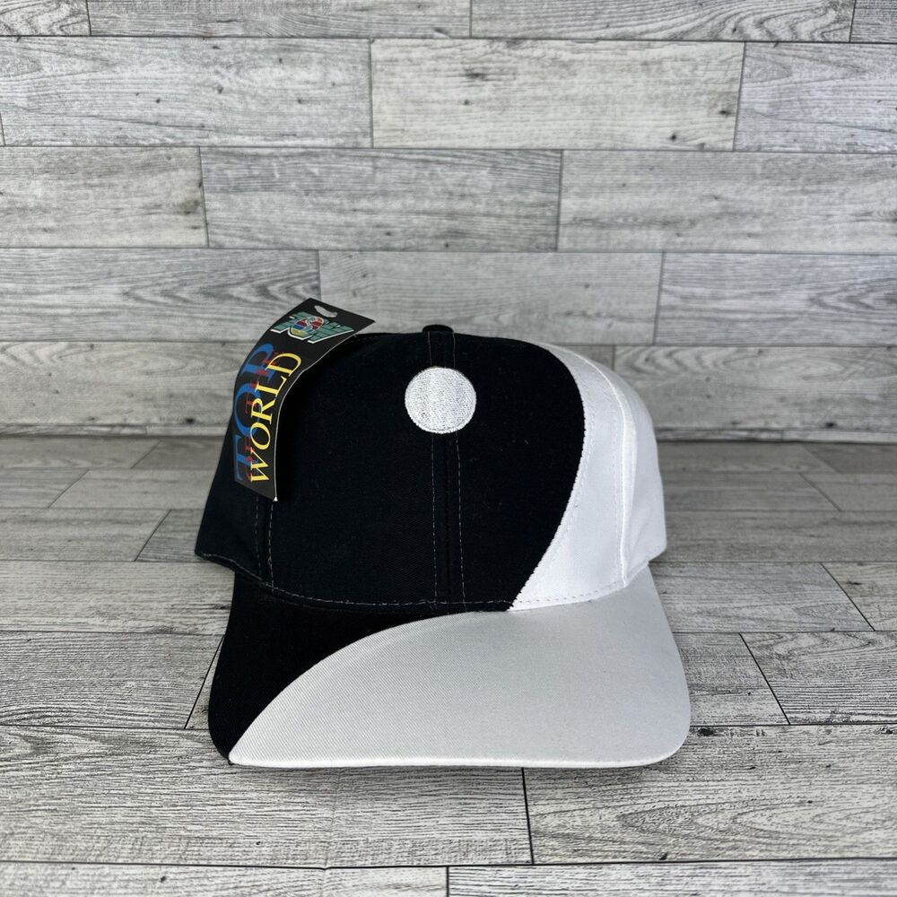 Rare Vintage 90s TOW Yin Yang Snapback Top of the World Embroidered Brand New